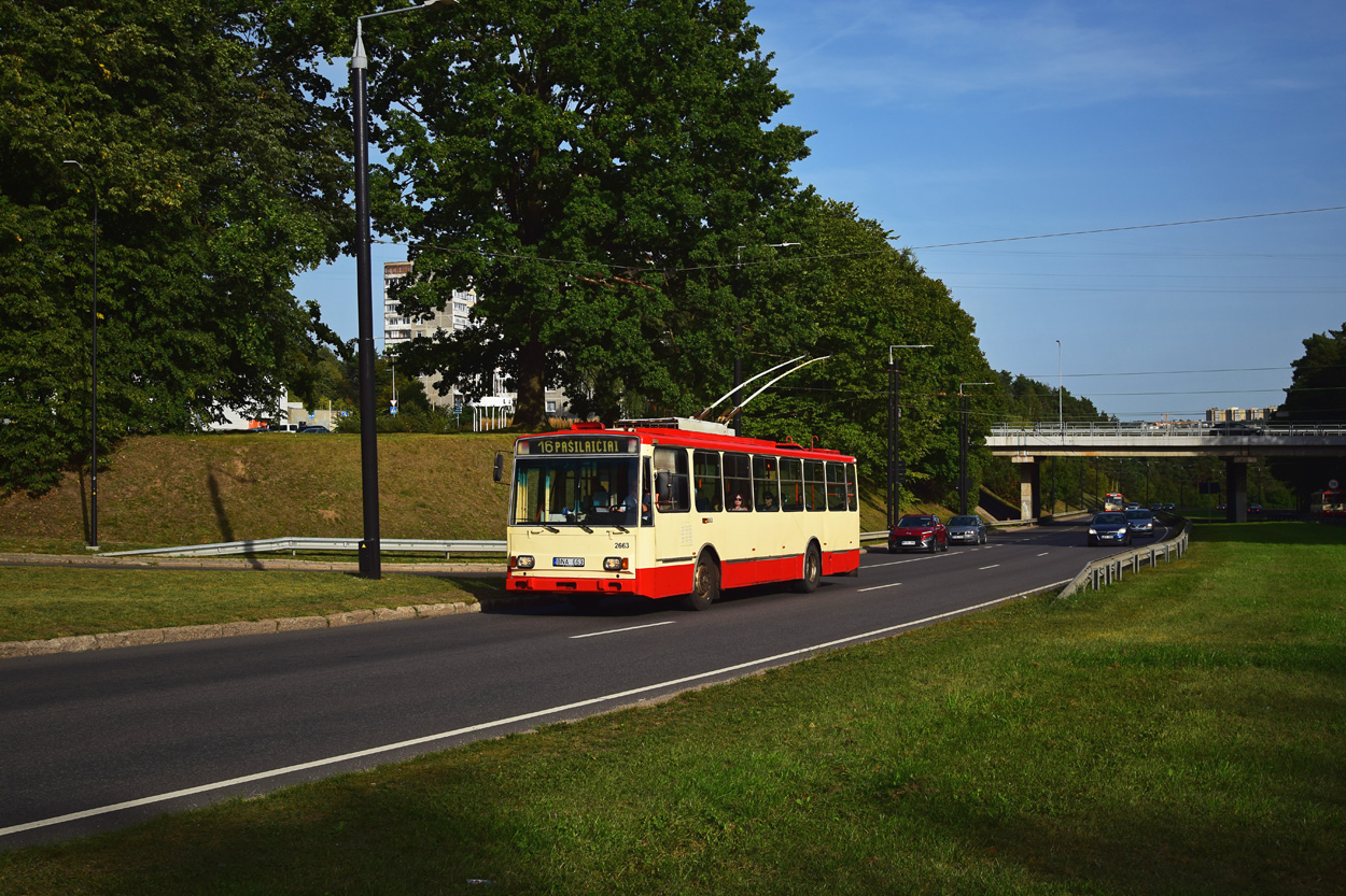 Вильнюс, Škoda 14Tr17/6M № 2663