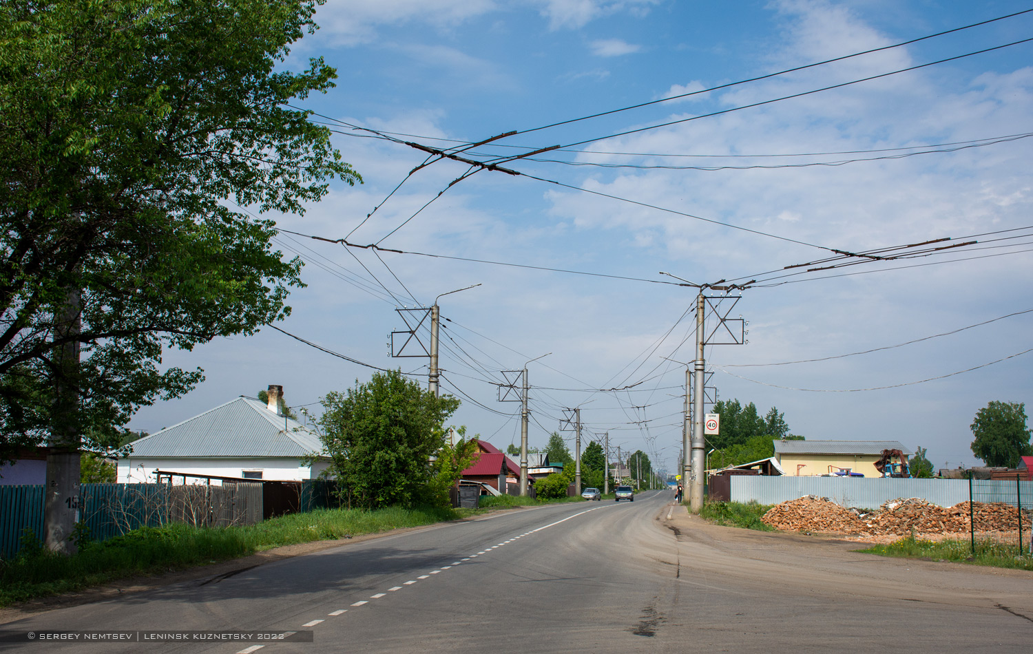 Ленинск-Кузнецкий — Троллейбусные линии и кольца