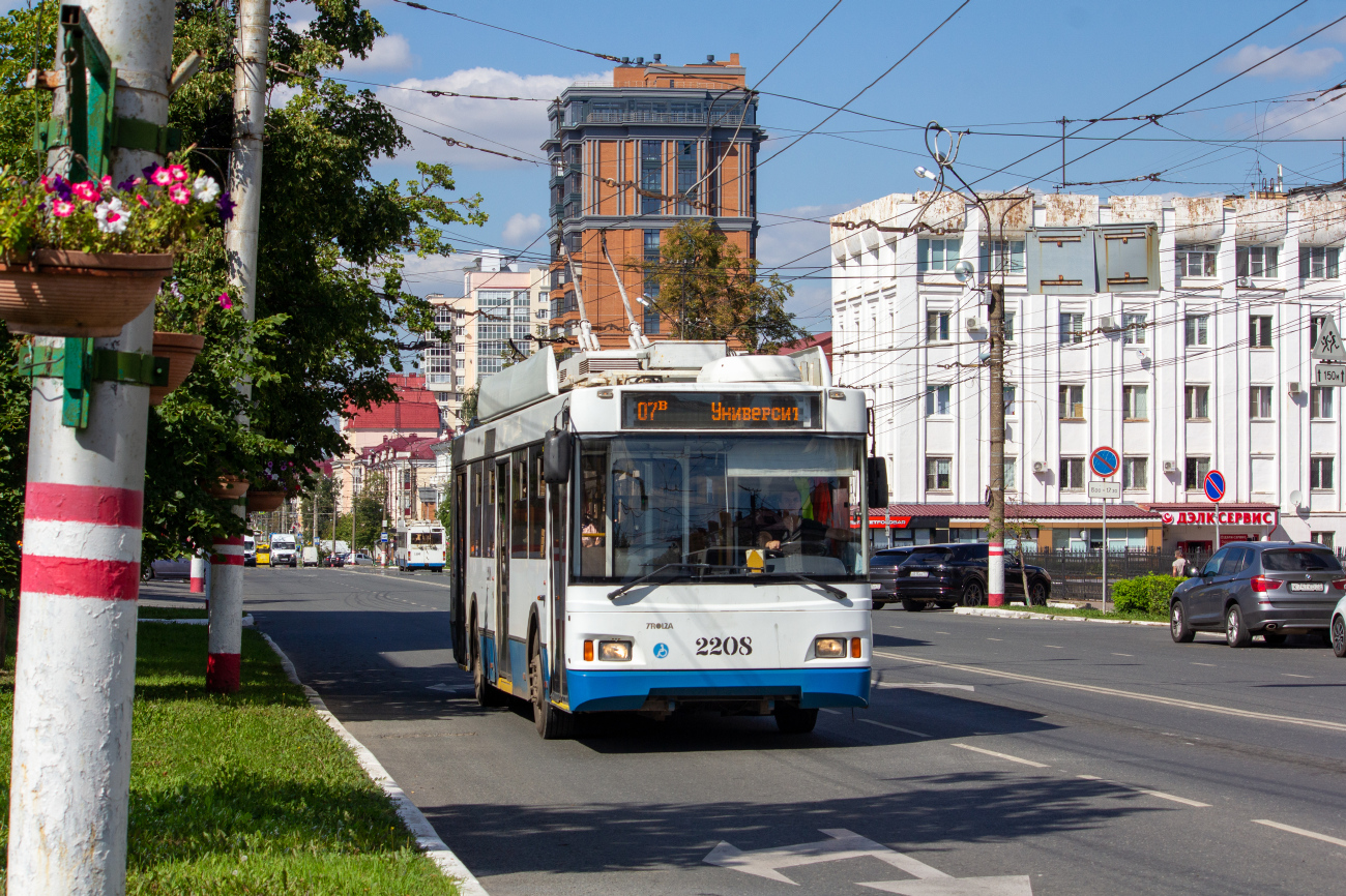 Саранск, Тролза-5275.03 «Оптима» № 2208