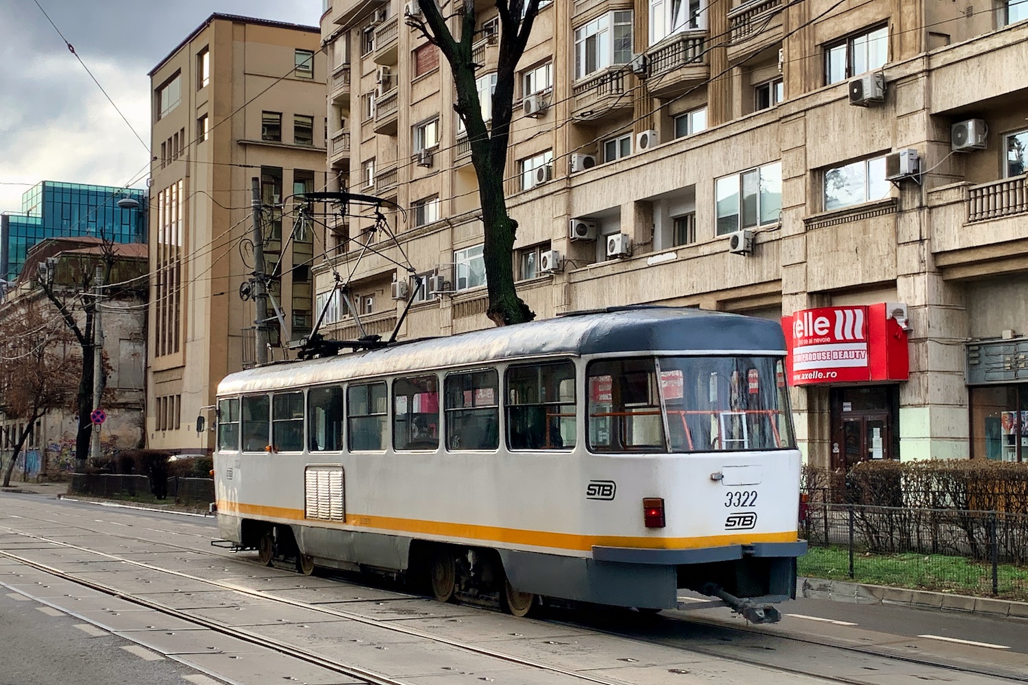 Бухарест - Илфов, Tatra T4R № 3322