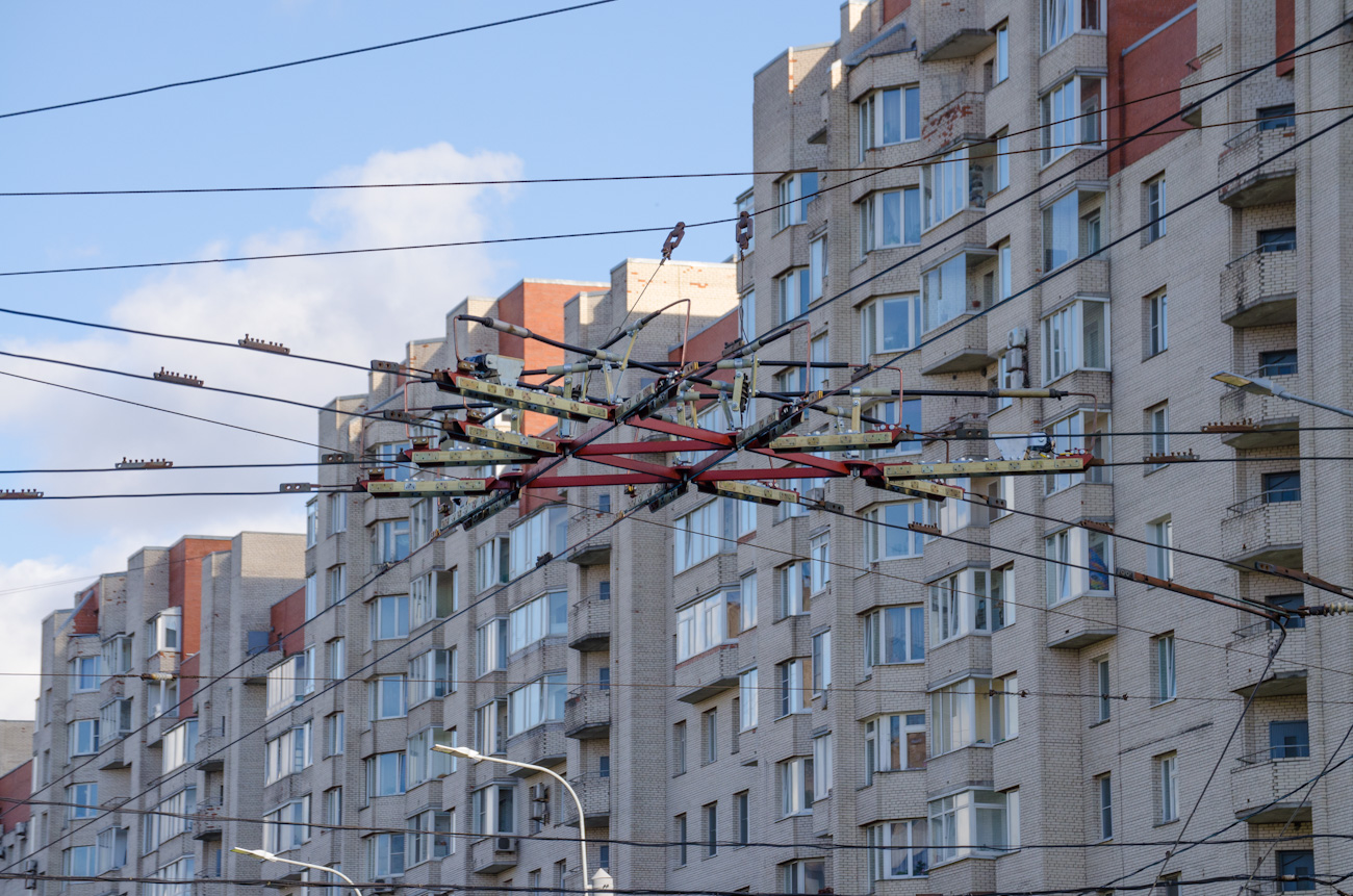 Санкт-Петербург — Троллейбусные линии и инфраструктура