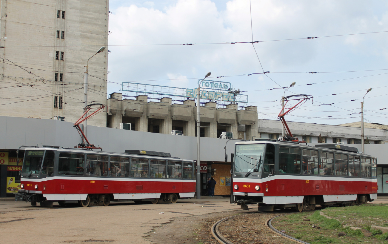 Харьков, Tatra T6A5 № 8611; Харьков, Tatra T6A5 № 8637