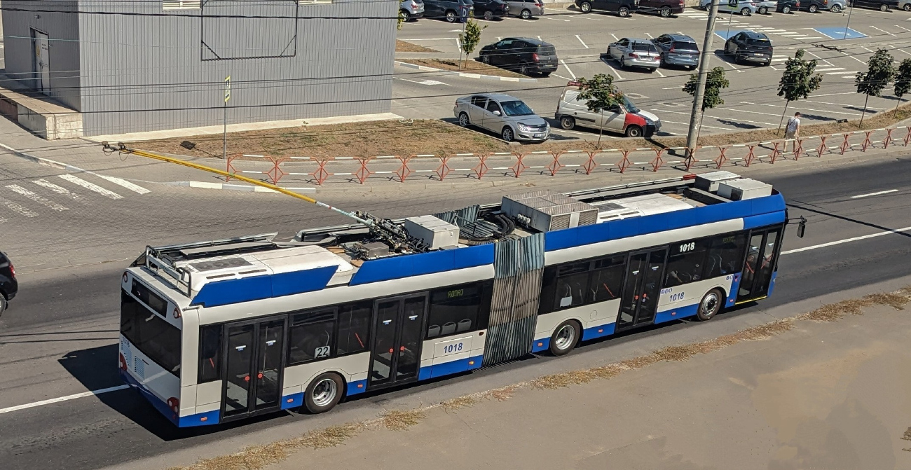 Кишинёв, Solaris Trollino II 18 AC № 1018