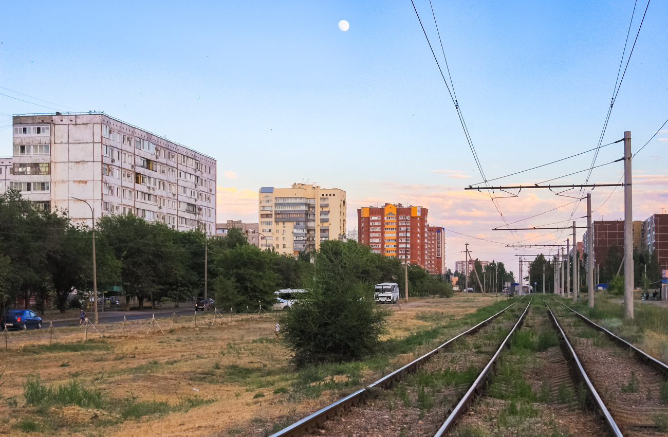 Волжский — Трамвайные линии и инфраструктура