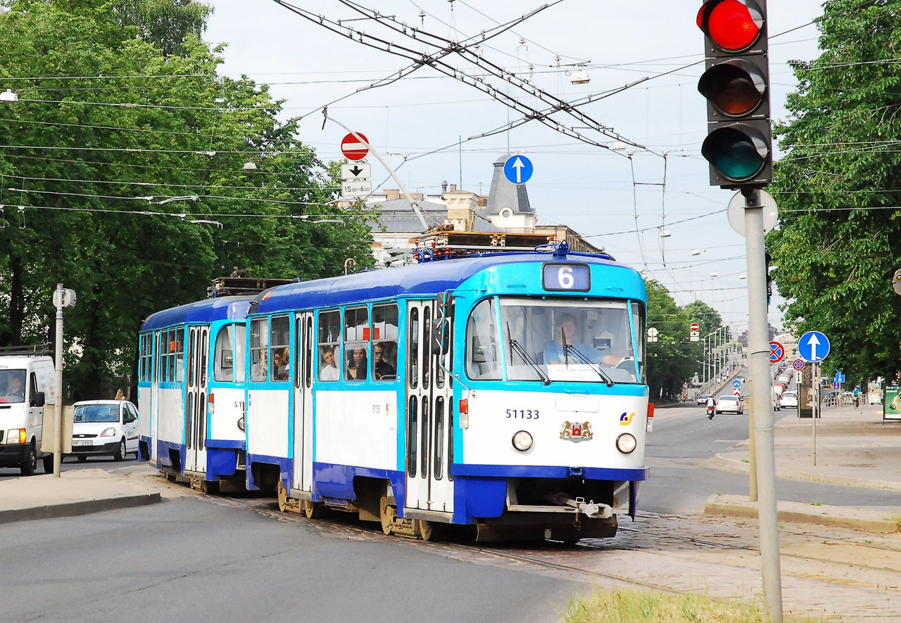 Рига, Tatra T3A № 51133
