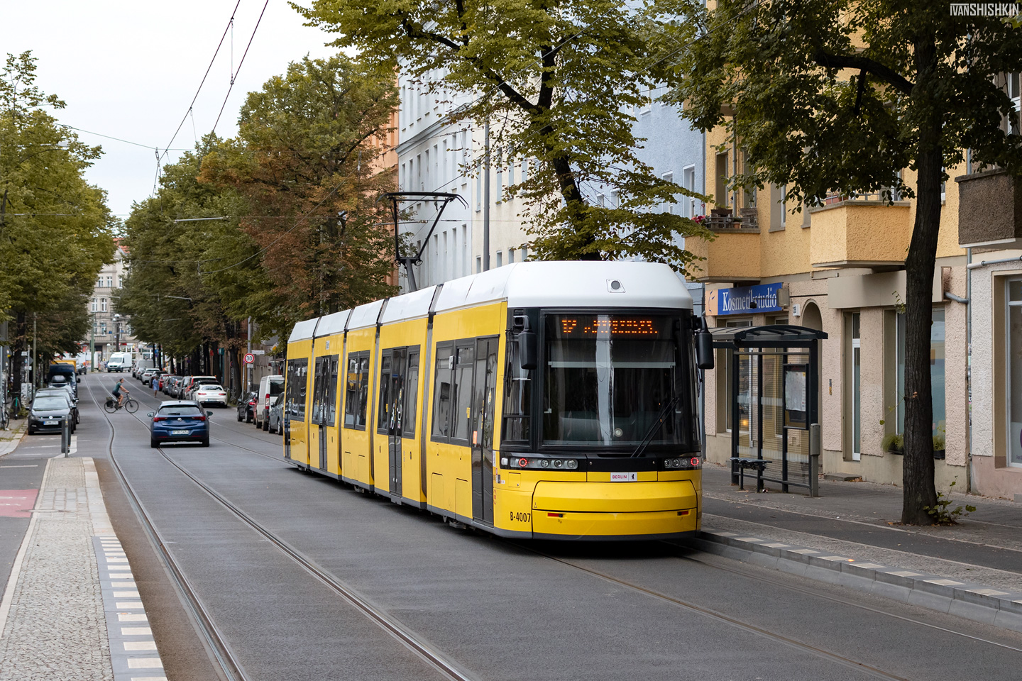 Berlin, Bombardier Flexity Berlin (GT6-08ZR/F6Z) Br. 4007