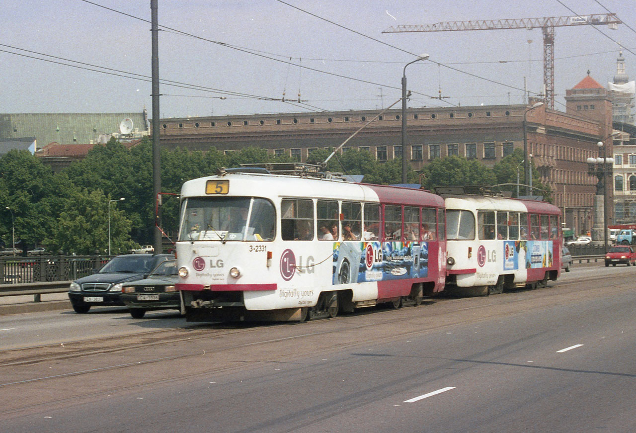 Рига, Tatra T3A № 3-2331