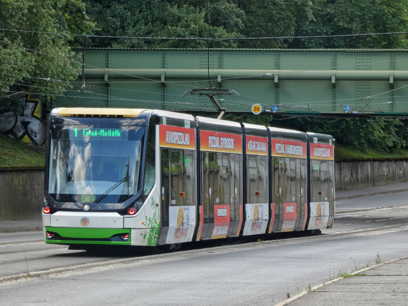 Мишкольц, Škoda 26T ForCity Classic № 624