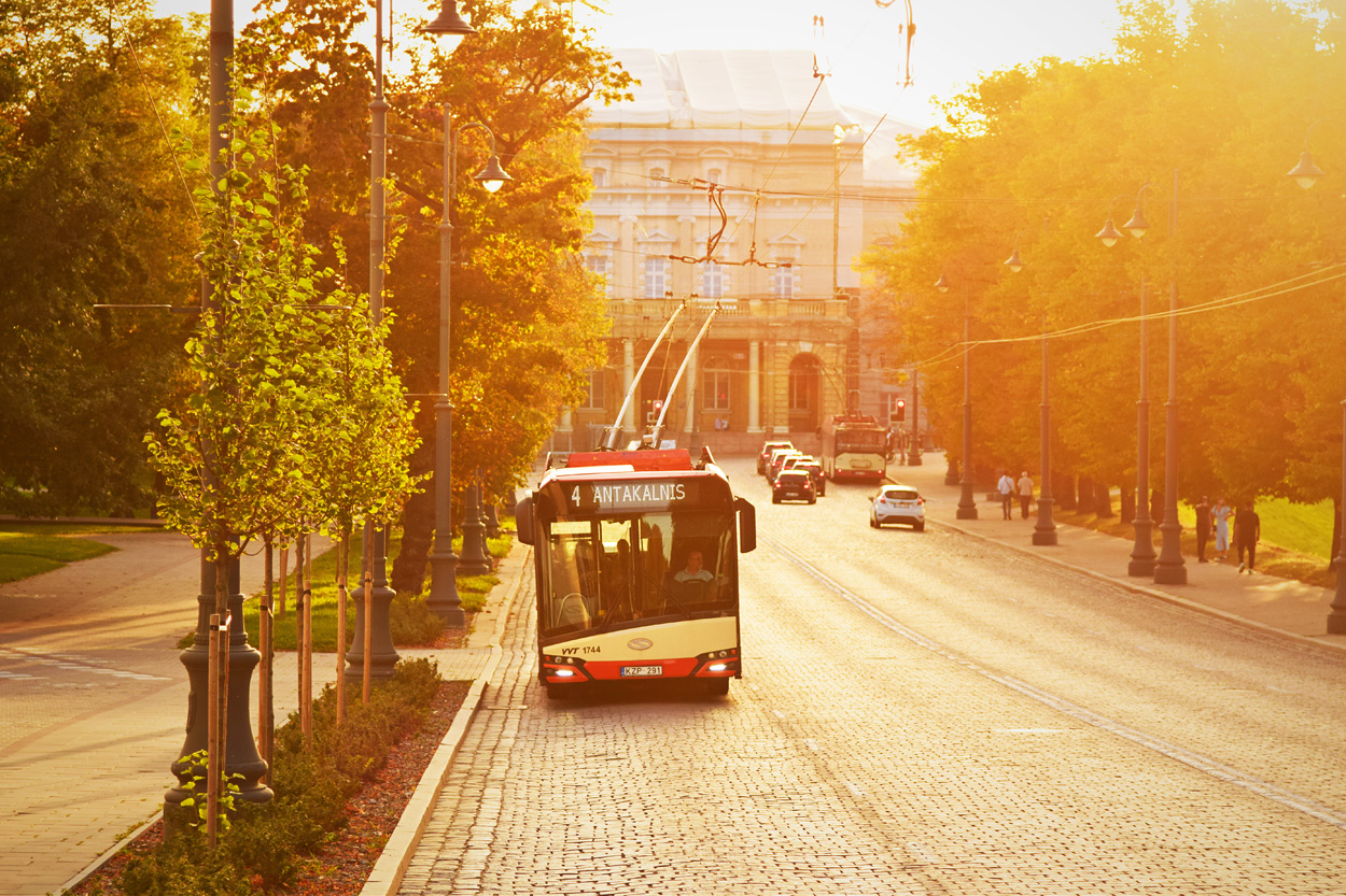 Вильнюс, Solaris Trollino IV 12 Škoda № 1744