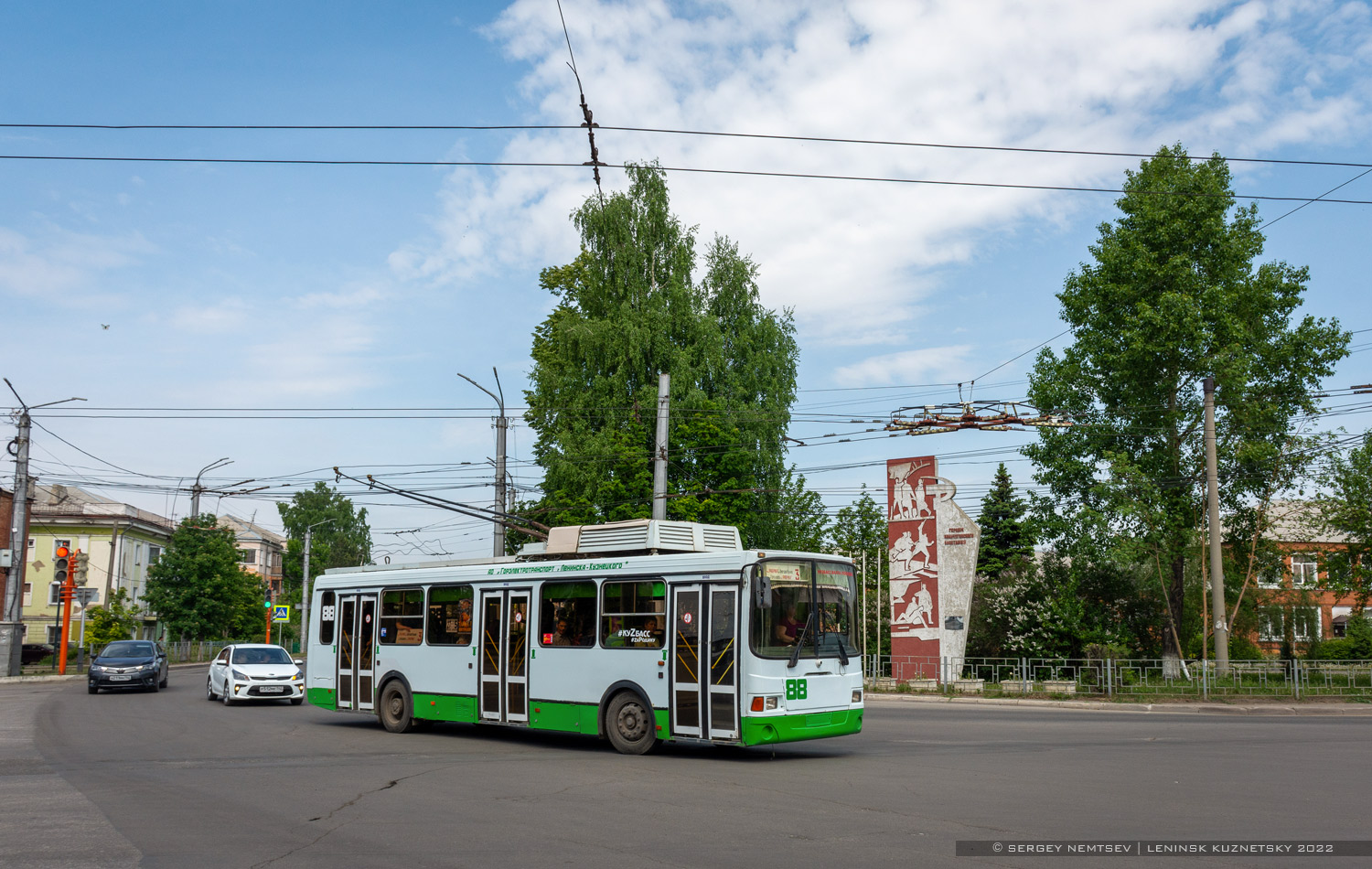 Ленинск-Кузнецкий, ЛиАЗ-5280 № 88