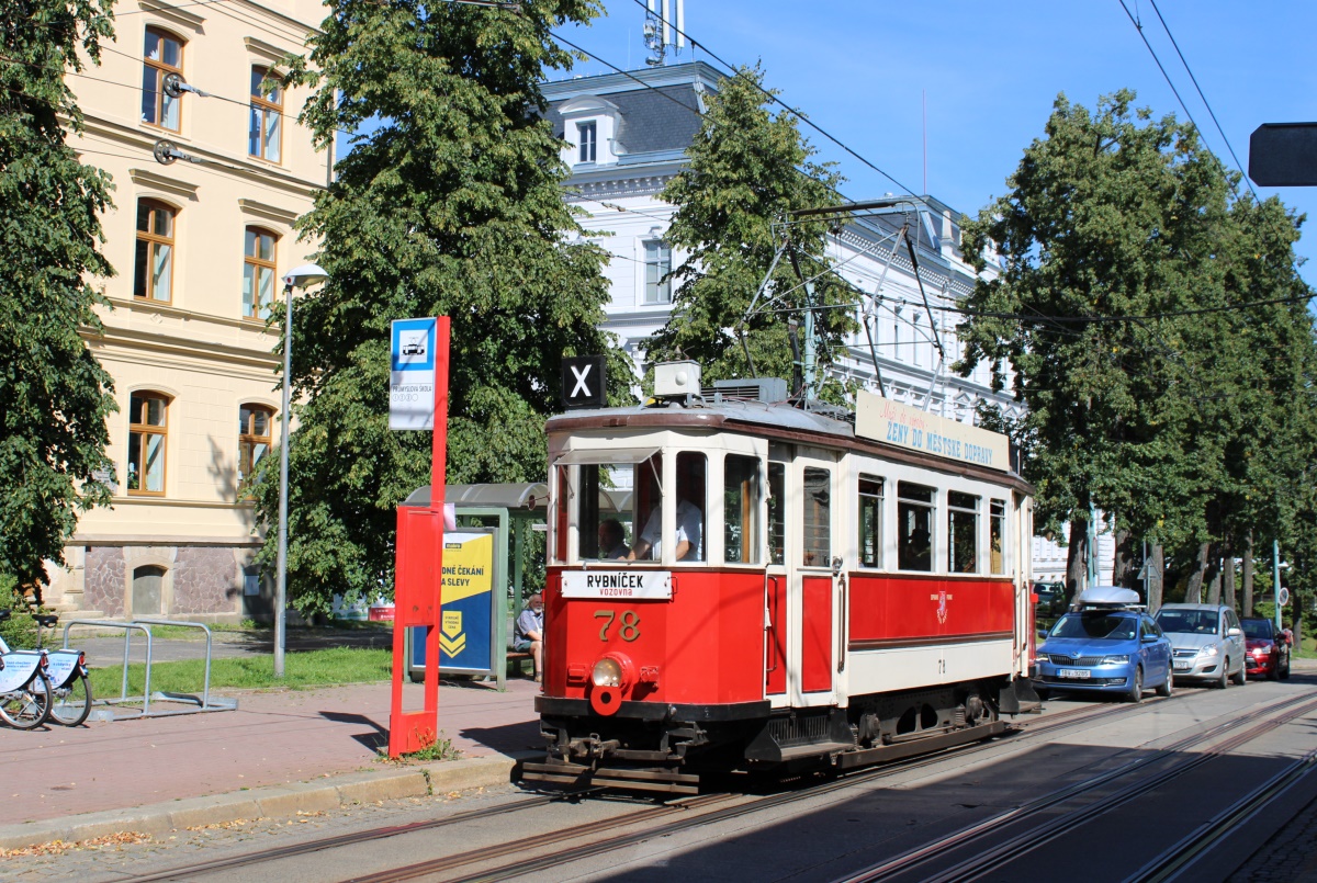 Liberec ― Jablonec nad Nysą, Ringhoffer 2-axle motor car Nr 78