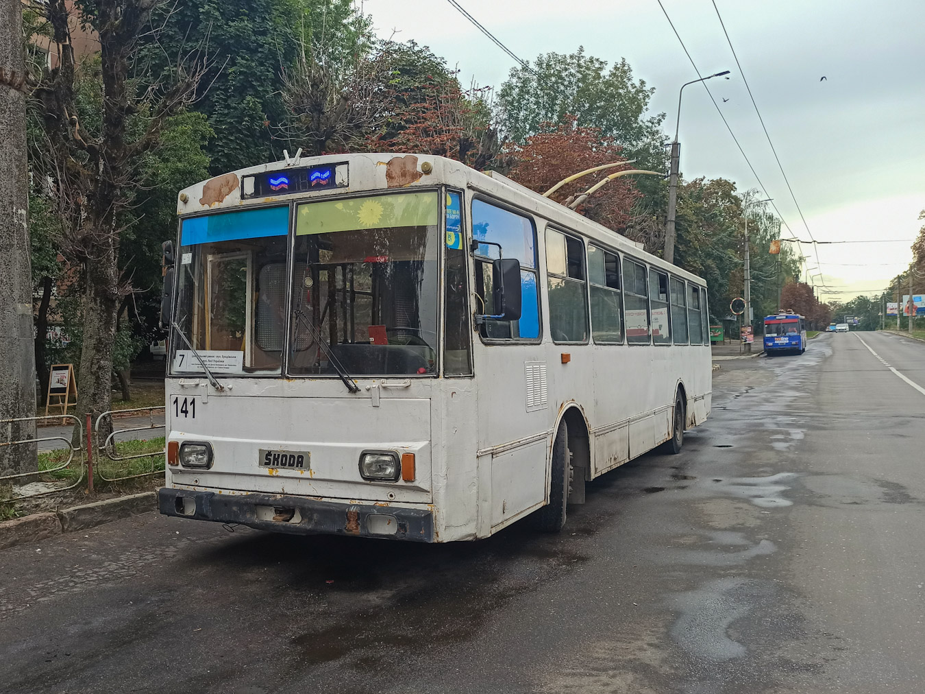 Тернополь, Škoda 14Tr10/6 № 141