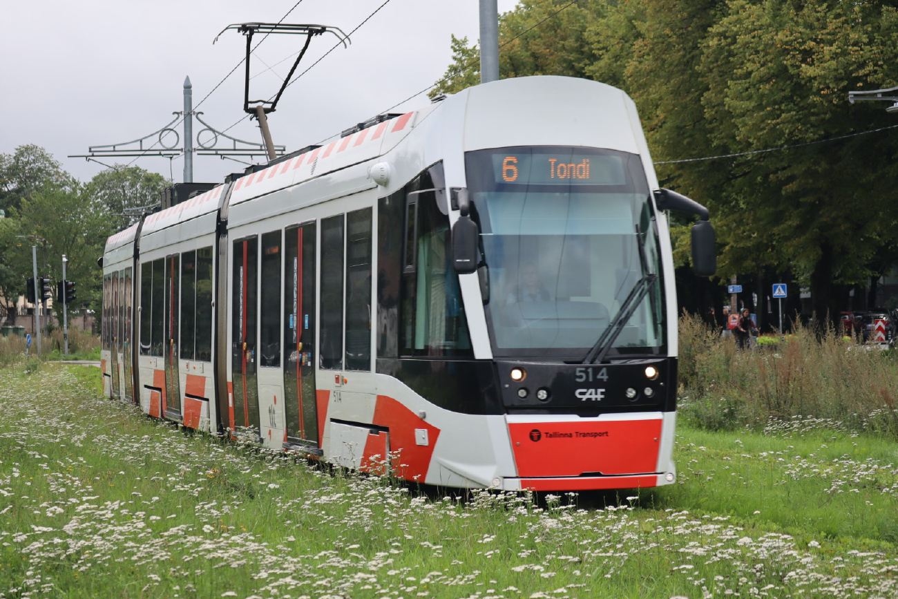 Таллин, CAF Urbos AXL № 514