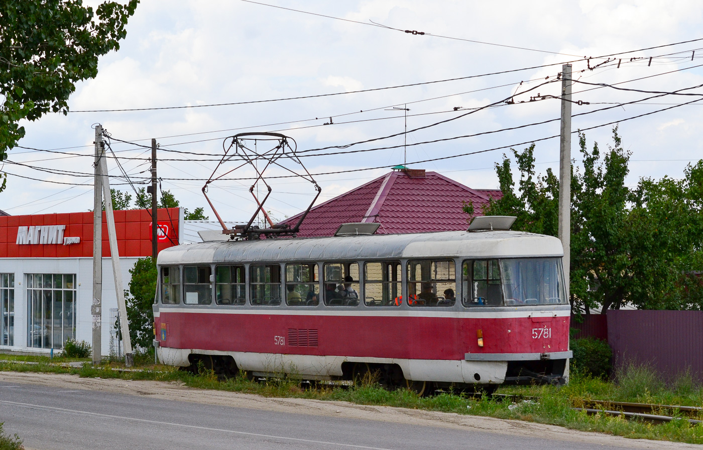 Волгоград, Tatra T3SU № 5781