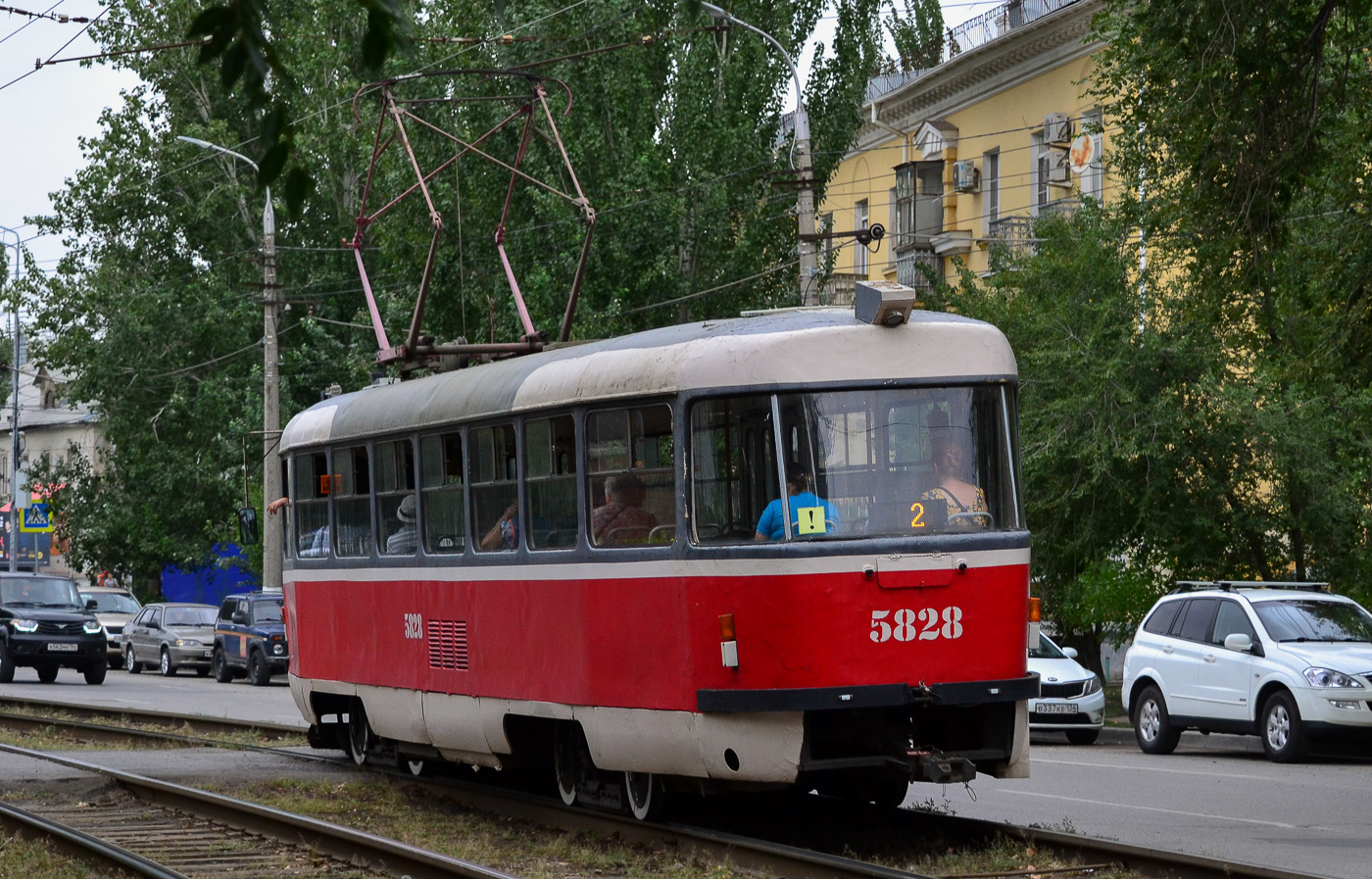 Wołgograd, Tatra T3SU Nr 5828