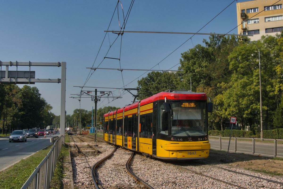 Варшава, PESA Jazz 128N № 3647