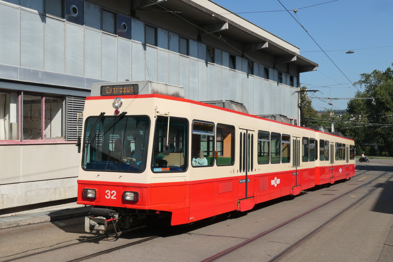 Цюрих, SWP/SIG/BBC Be 8/8 № 31-32; Цюрих — Farewell Tram 2000 first series with Forchbahn 2000