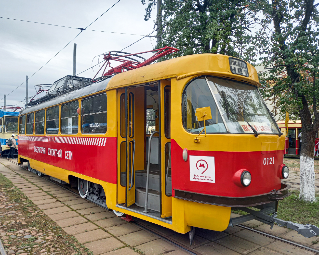 Moscow, Tatra T3SU (2-door) № 0121