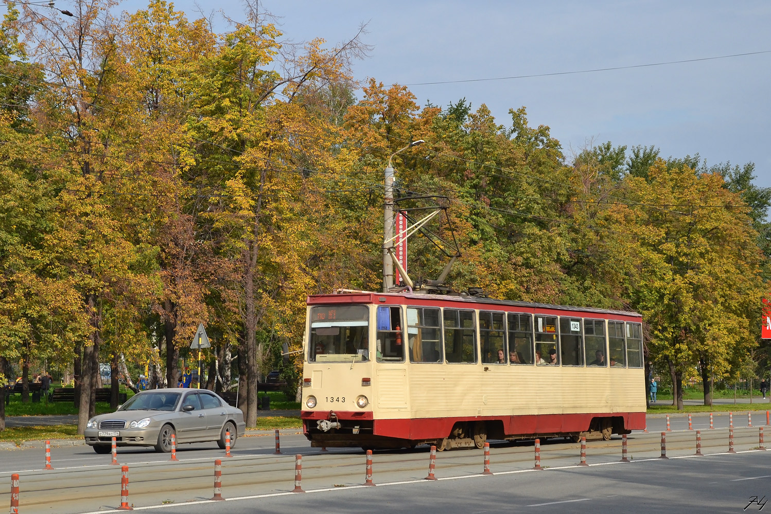 Челябинск, 71-605 (КТМ-5М3) № 1343