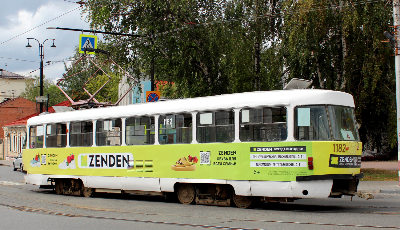 Ульяновск, Tatra T3SU № 1182