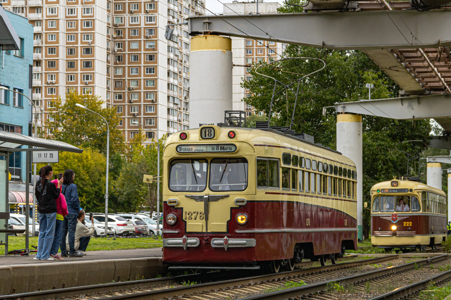 Москва, МТВ-82 № 1278; Москва — Парад и выставка трамваев в честь Дня города 9 сентября 2023