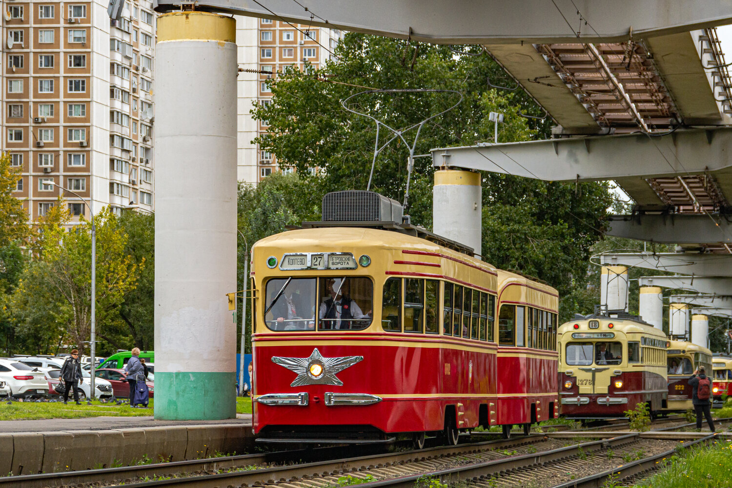 Москва, КТМ-1 № 0002; Москва — Парад и выставка трамваев в честь Дня города 9 сентября 2023