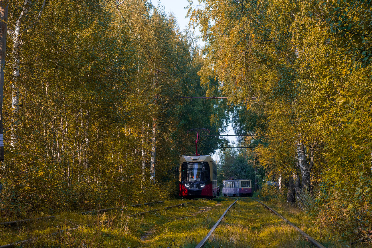 Нижний Новгород, БКМ Т811 «МиНиН» № 3803 Нижний Новгород, БКМ Т811 «МиНиН» № 3803