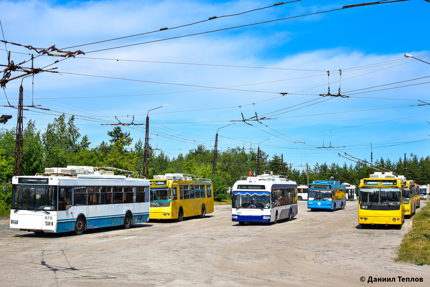 Дзержинск, Тролза-5275.05 «Оптима» № 078; Дзержинск, БКМ 321 № 001; Дзержинск, ЗиУ-682Г-016.02 № 063