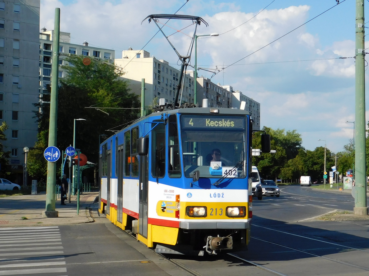 Сегед, Tatra KT4DM № 213