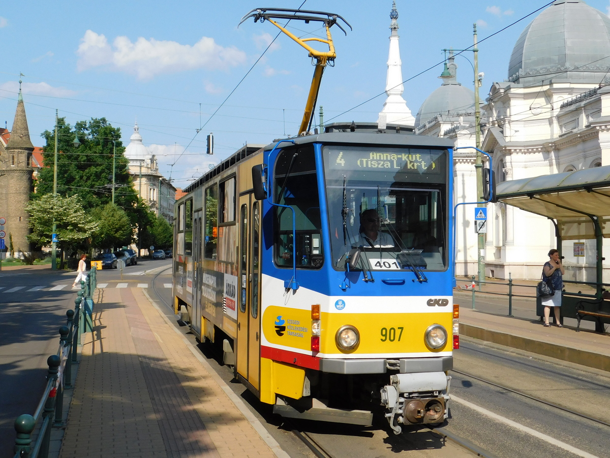 Сегед, Tatra T6A2 № 907