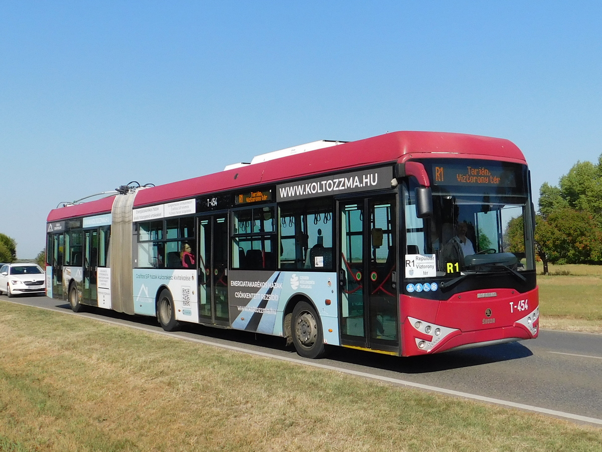 Сегед, Ikarus-Škoda Tr187.2 № T-454 Сегед, Ikarus-Škoda Tr187.2 № T-454