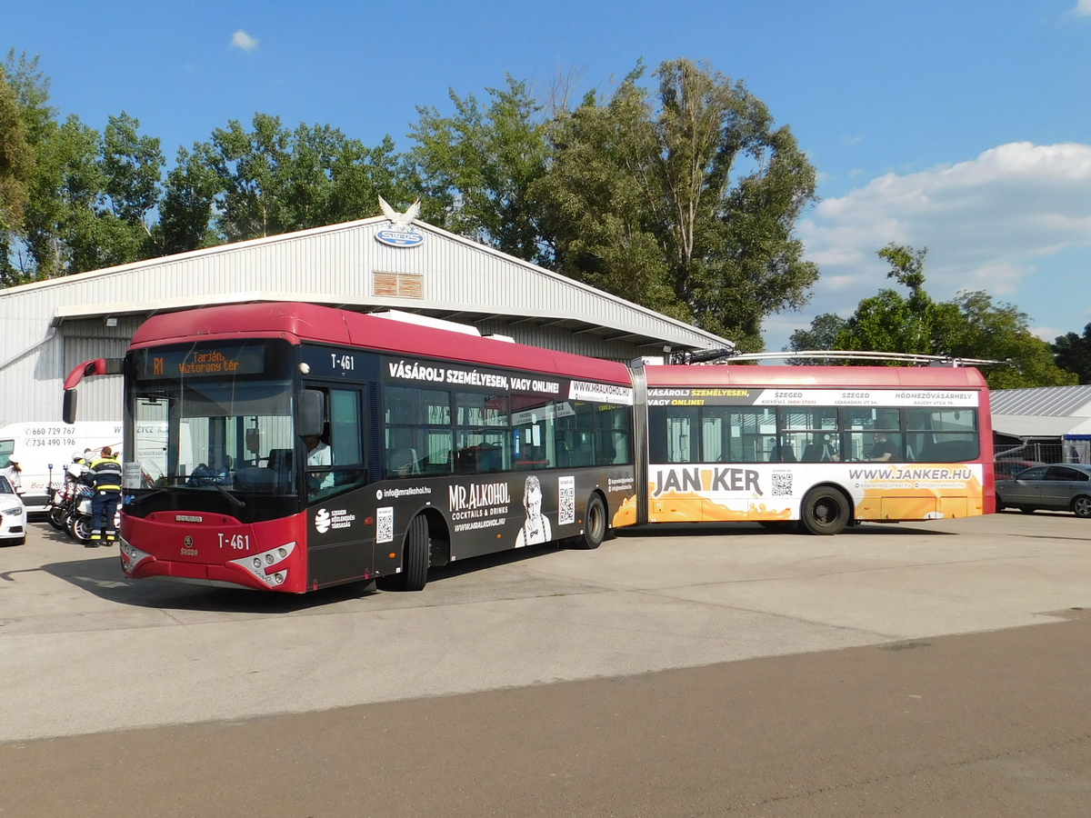 Сегед, Ikarus-Škoda Tr187.2 № T-461 Сегед, Ikarus-Škoda Tr187.2 № T-461