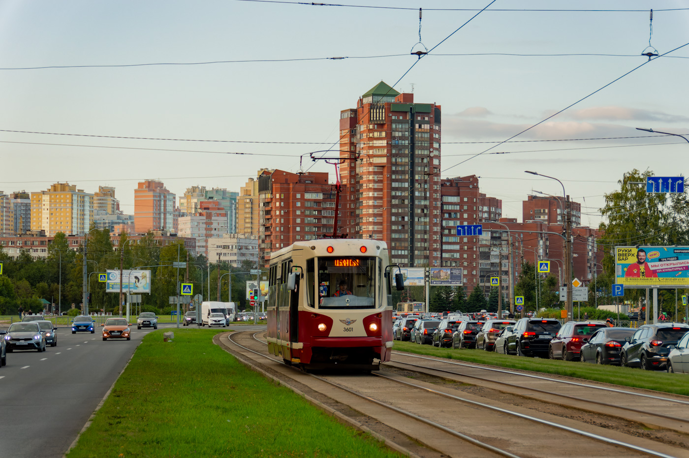 Санкт-Петербург, ЛМ-68М2 (мод. СПб ГЭТ) № 3601