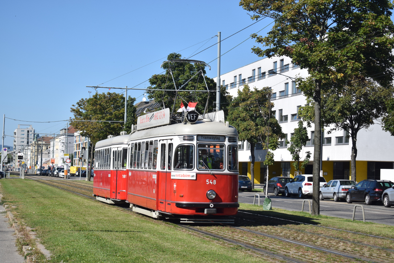 Вена, HW Type L № 548; Вена — Tramwaytag 2021 Вена, HW Type L № 548; Вена — Tramwaytag 2021
