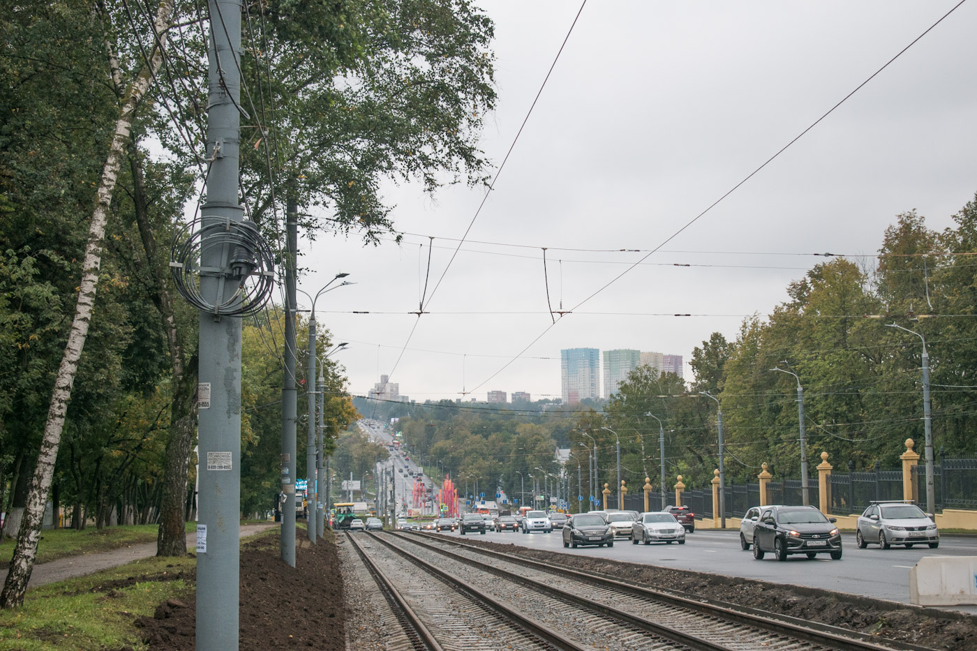 Нижний Новгород — Ремонт трамвайной линии в рамках концессионного соглашения. Этап №3