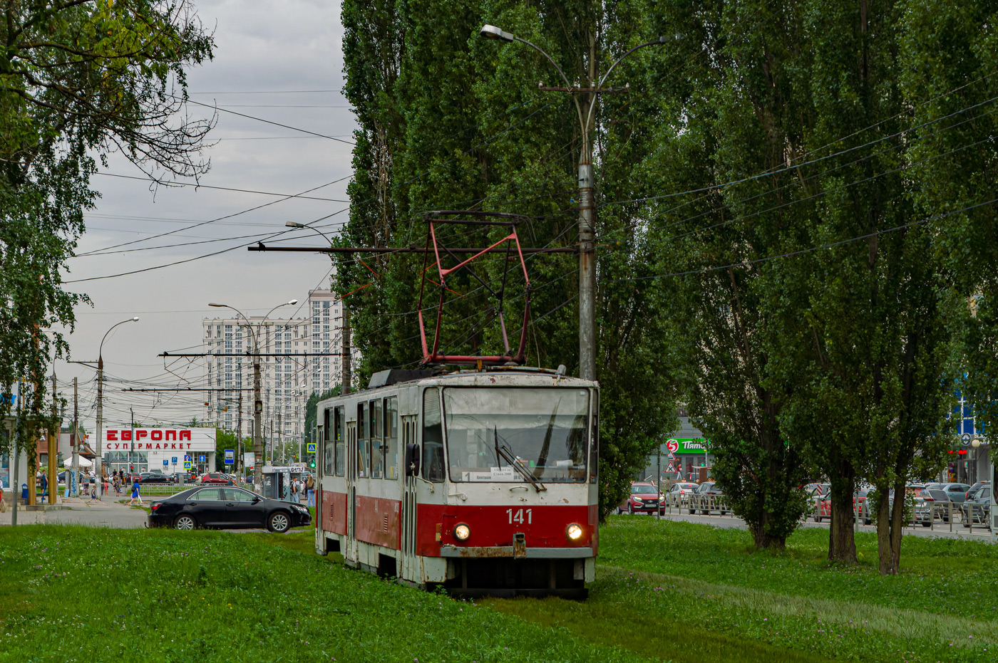 Липецк, Tatra T6B5SU № 141