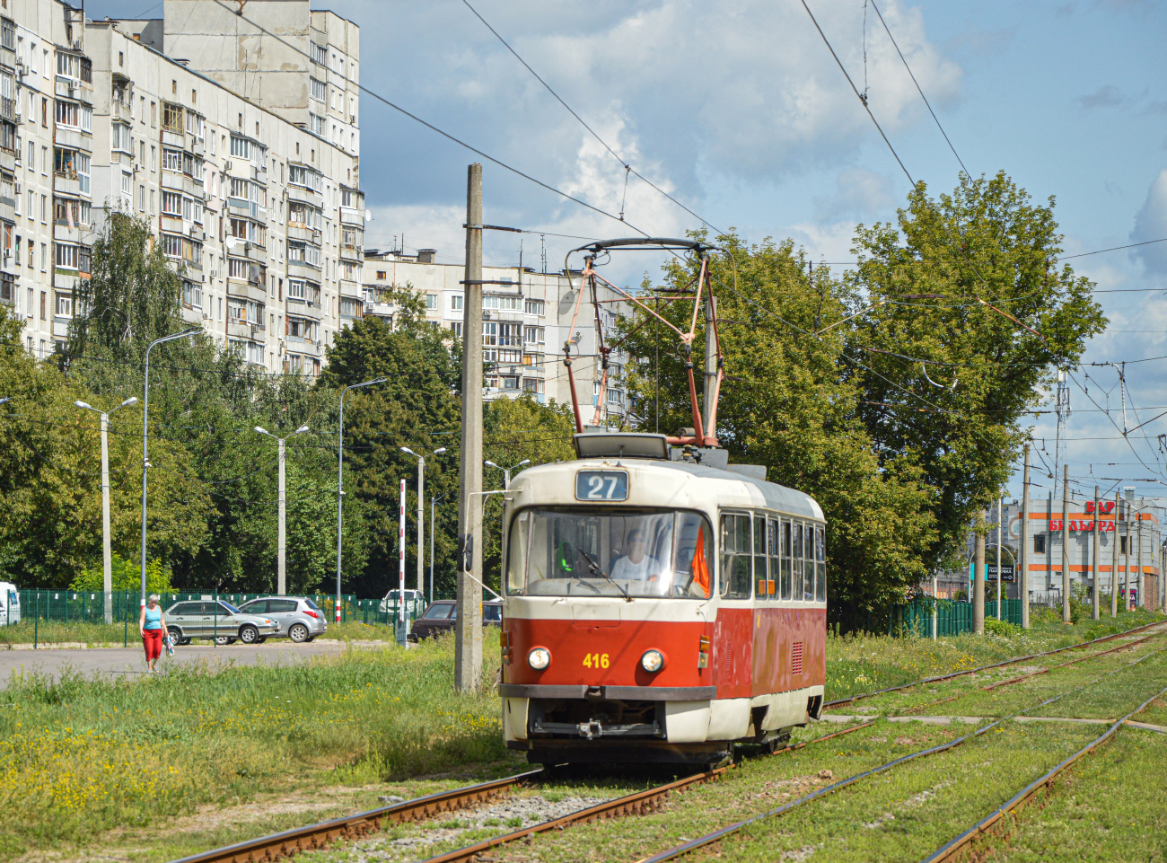 Харьков, Tatra T3SUCS № 416