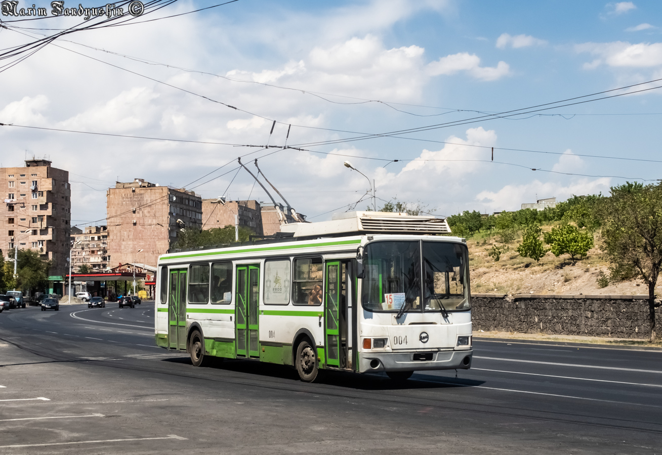 Ереван, ЛиАЗ-5280 (ВЗТМ) № 004