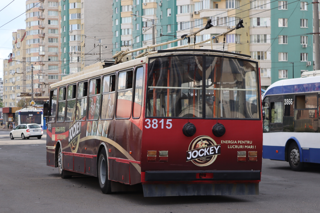 Кишинёв, Škoda 14TrDT/6M № 3815