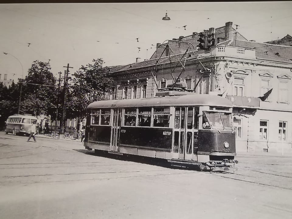 Košice, Tatra T1 № 207; Košice — Old photos