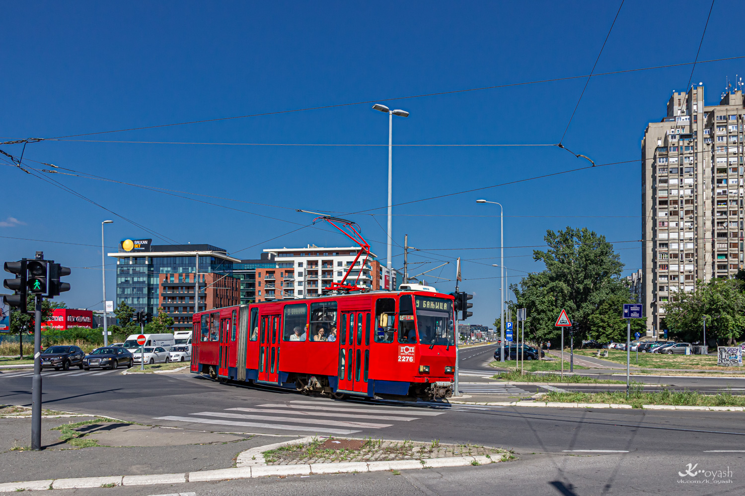 Белград, Tatra KT4YU-M № 2276