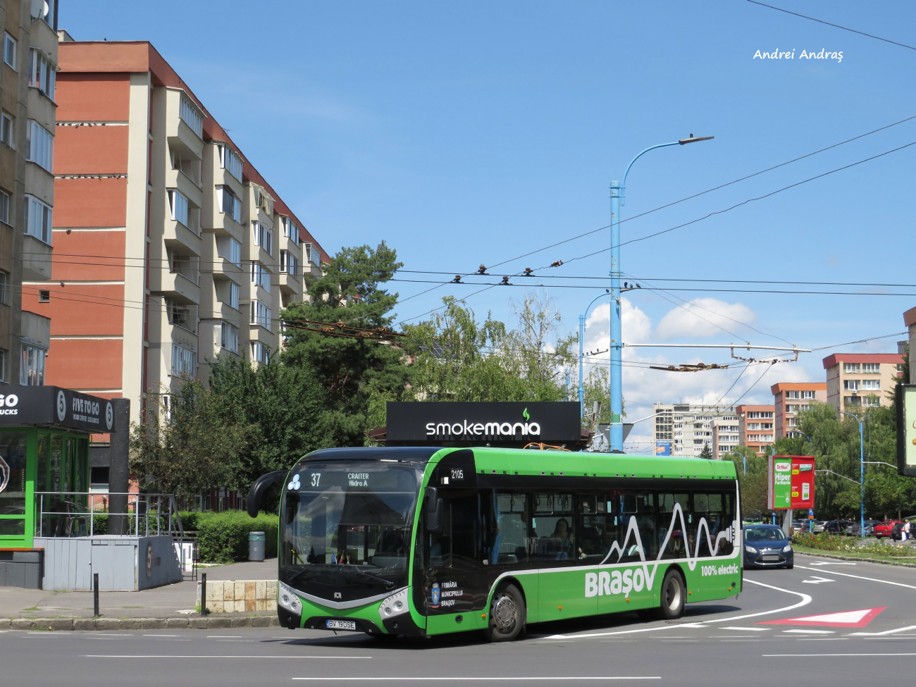 Брашов, SOR NS 12 Electric № 2105