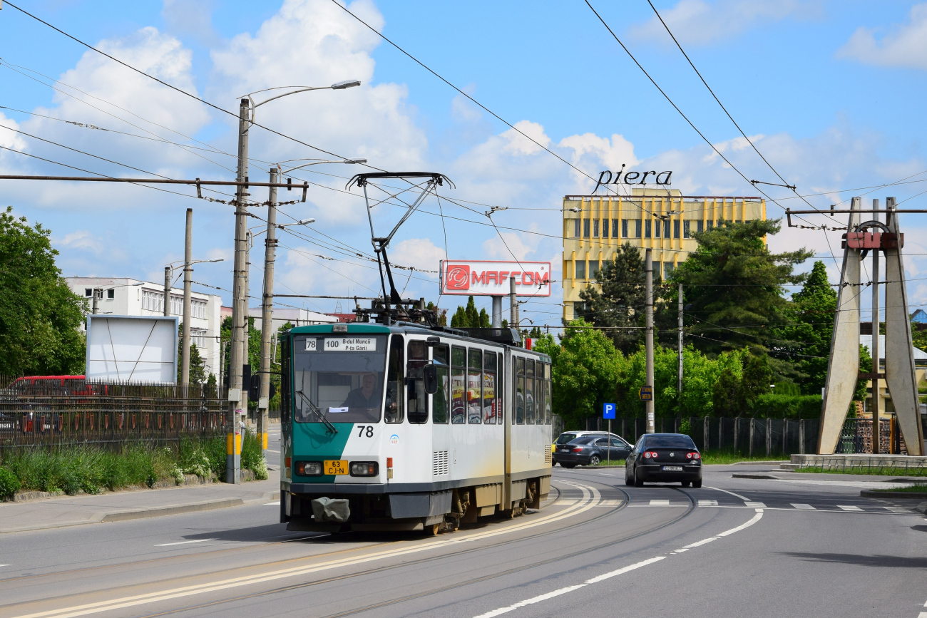Клуж-Напока, Tatra KT4DM № 78