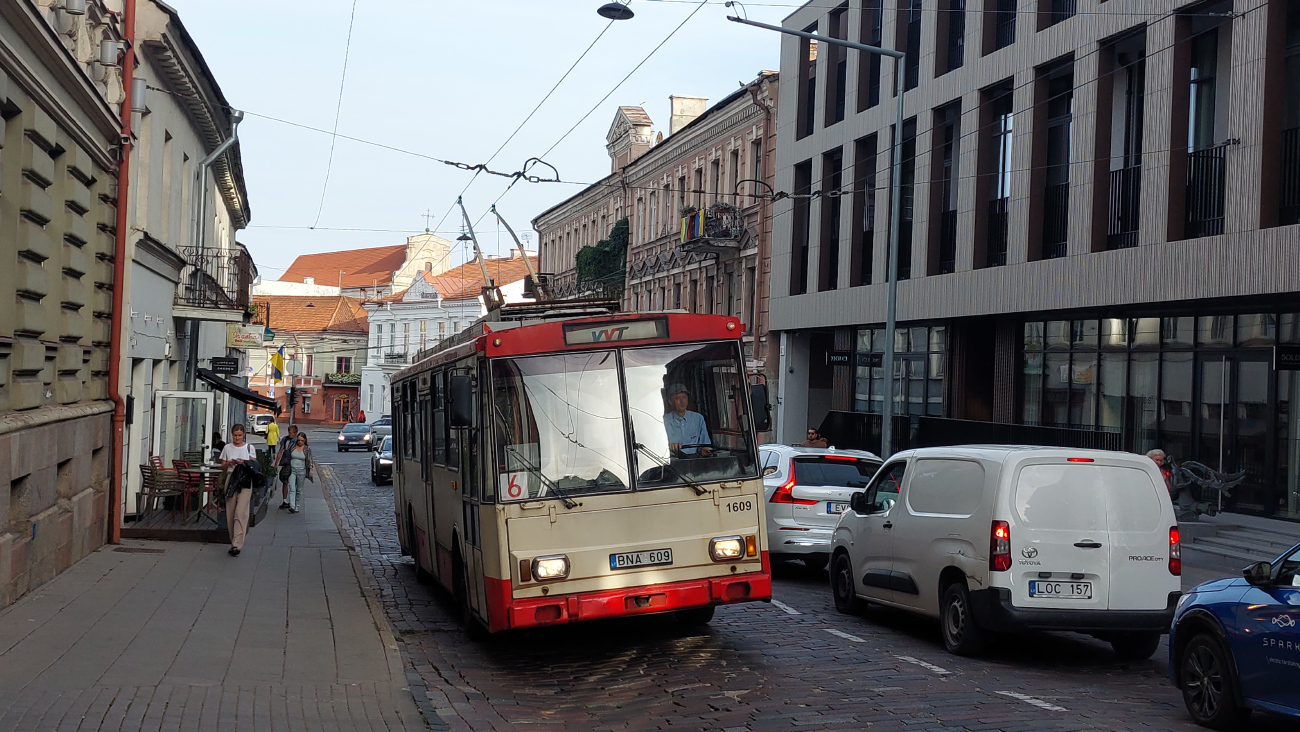 Вилнюс, Škoda 14Tr13/6 № 1609