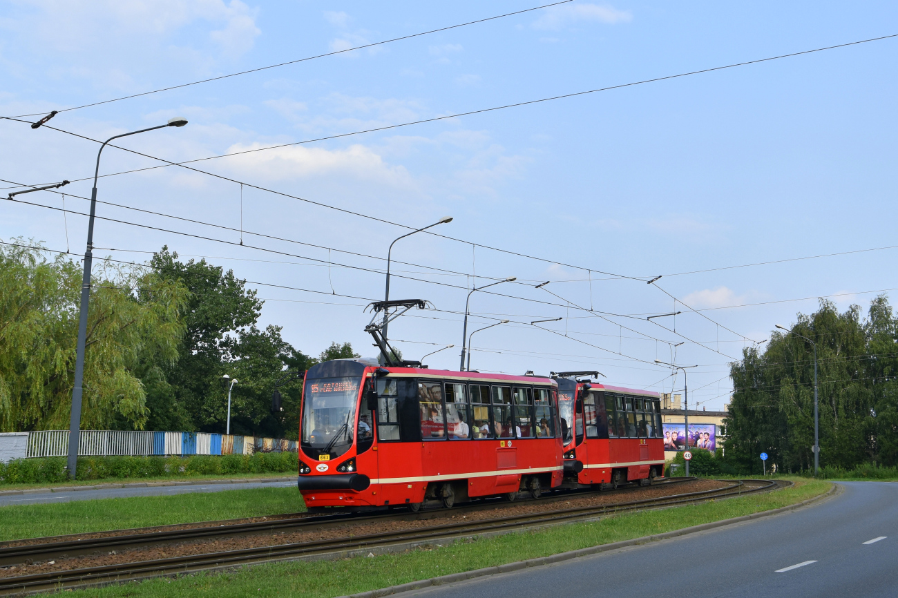 Верхньосілезька агломерація, Konstal 105N-HF11AC № 663