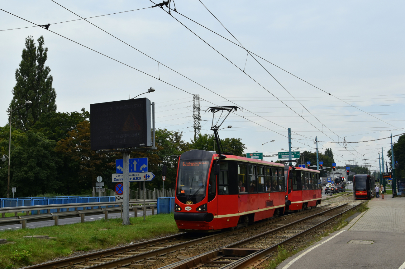 Верхнесилезская агломерация, Konstal 105N-HF11AC № 684