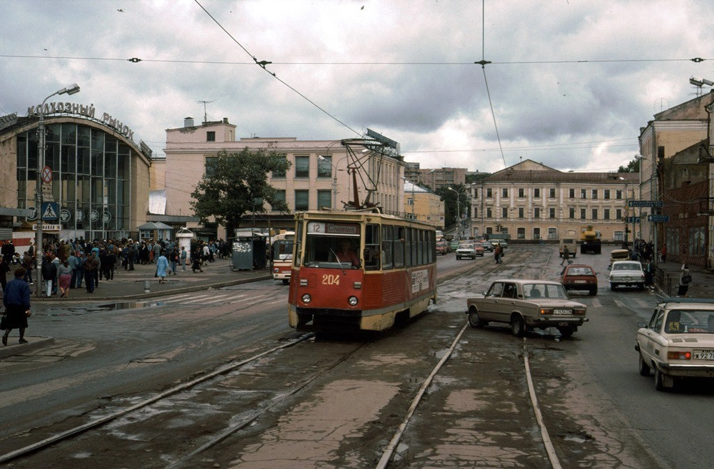 Смоленск, 71-605А № 204; Смоленск — Демонтажи и закрытые линии; Смоленск — Исторические фотографии (1992 — 2001 гг.)