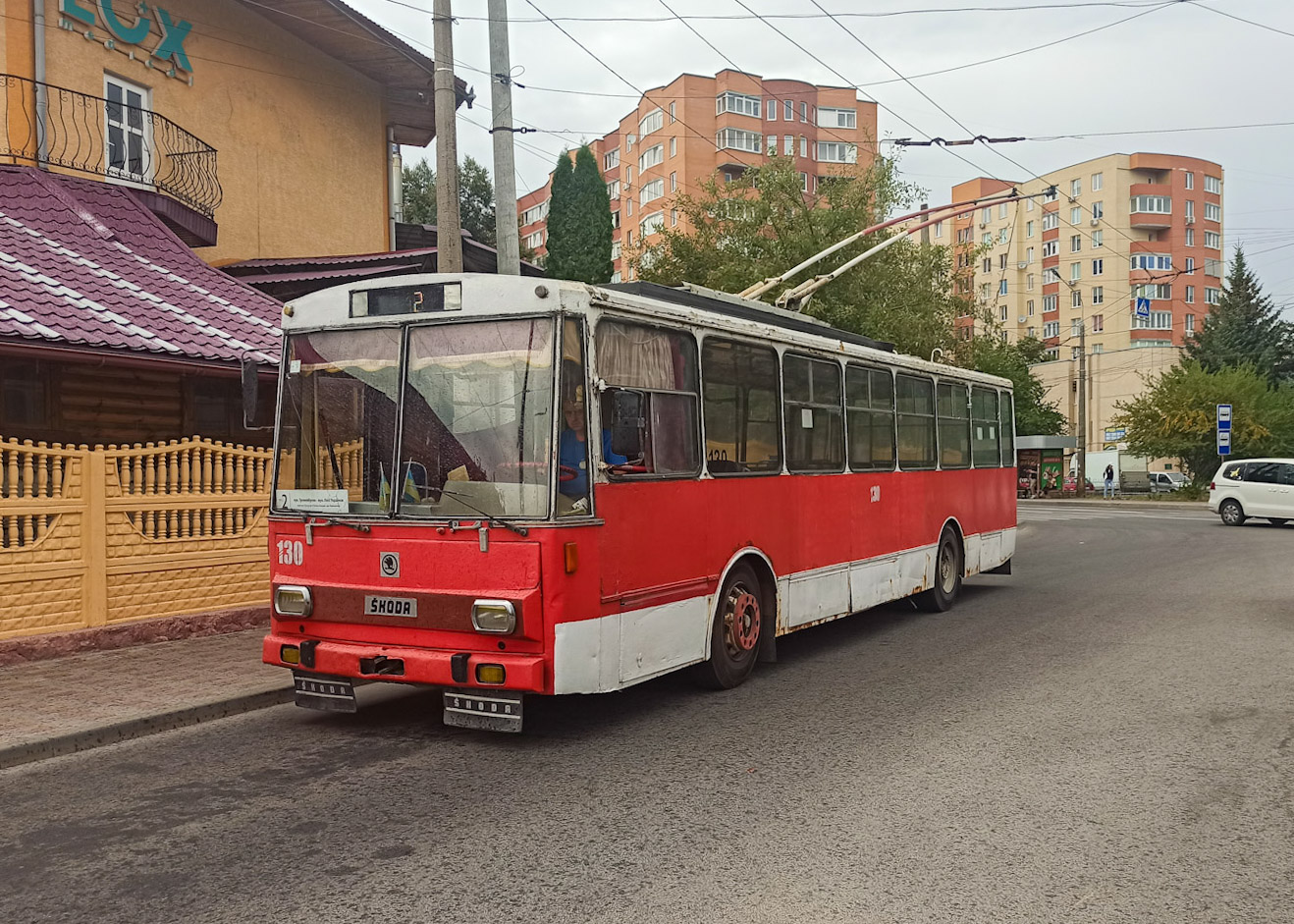 Тернополь, Škoda 14Tr01 № 130
