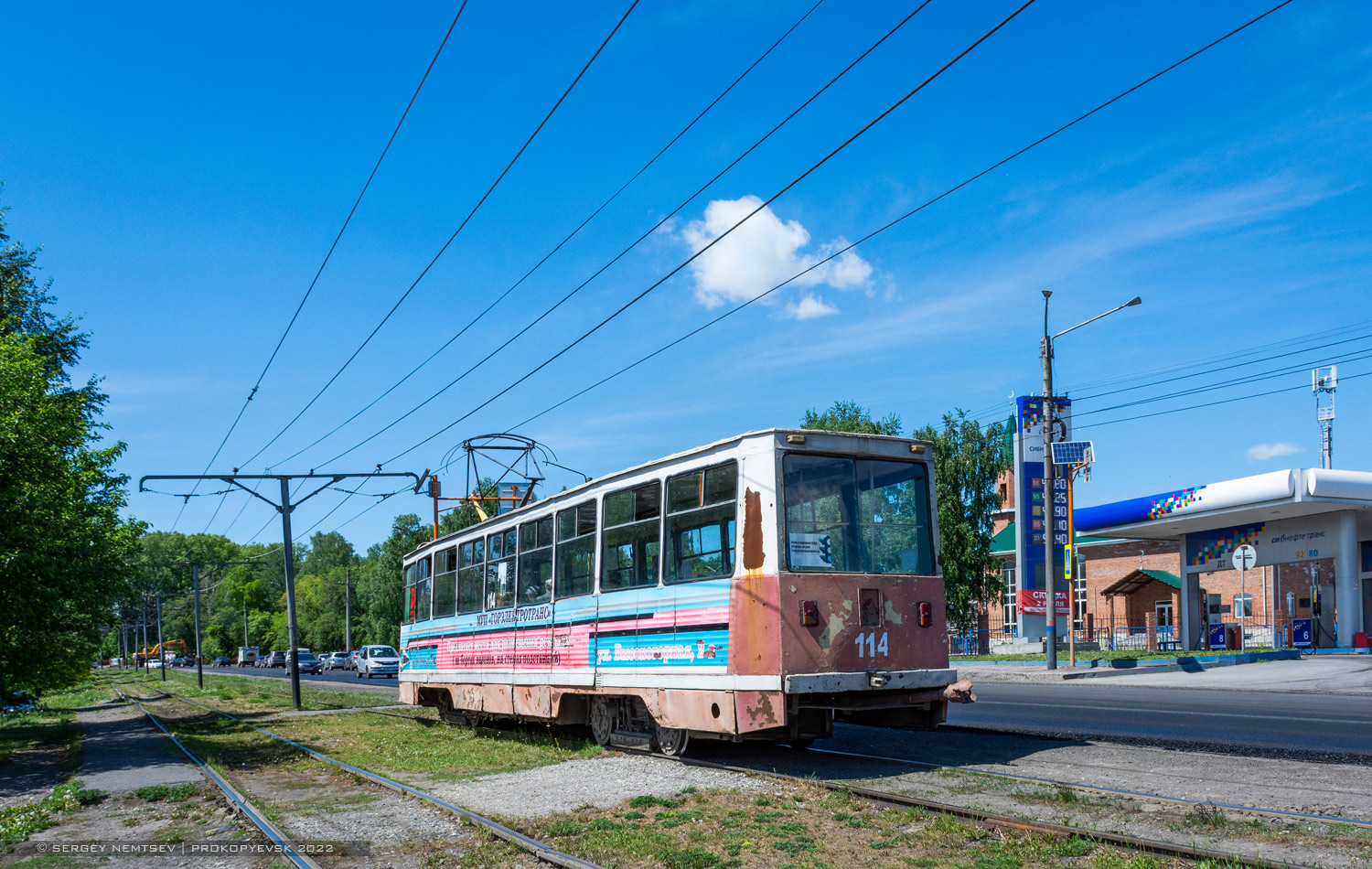 Прокопьевск, 71-605 (КТМ-5М3) № 114