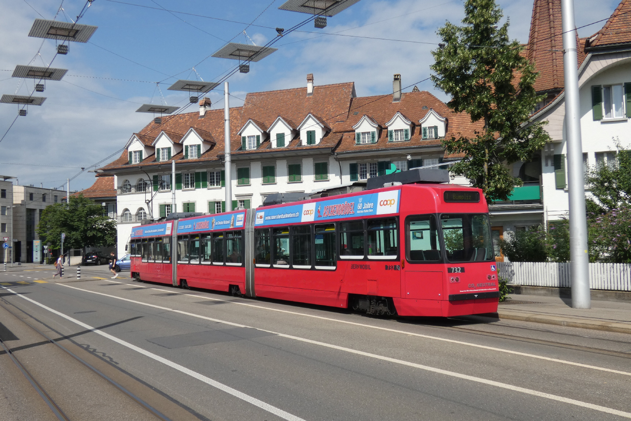 Берн, ACMV/ABB/Duewag Be 4/8 № 732